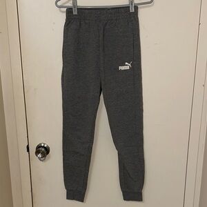 Puma Kids Grey Joggers